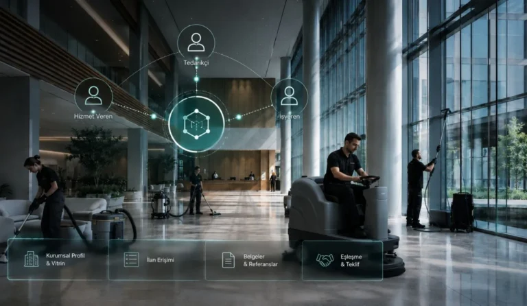 Yapıcı Hizmetler tesis yönetimi platformu